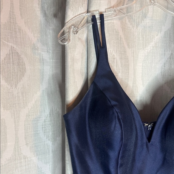 Sherri Hill Semi-Formal Dress Navy Size 8 - Picture 2 of 10